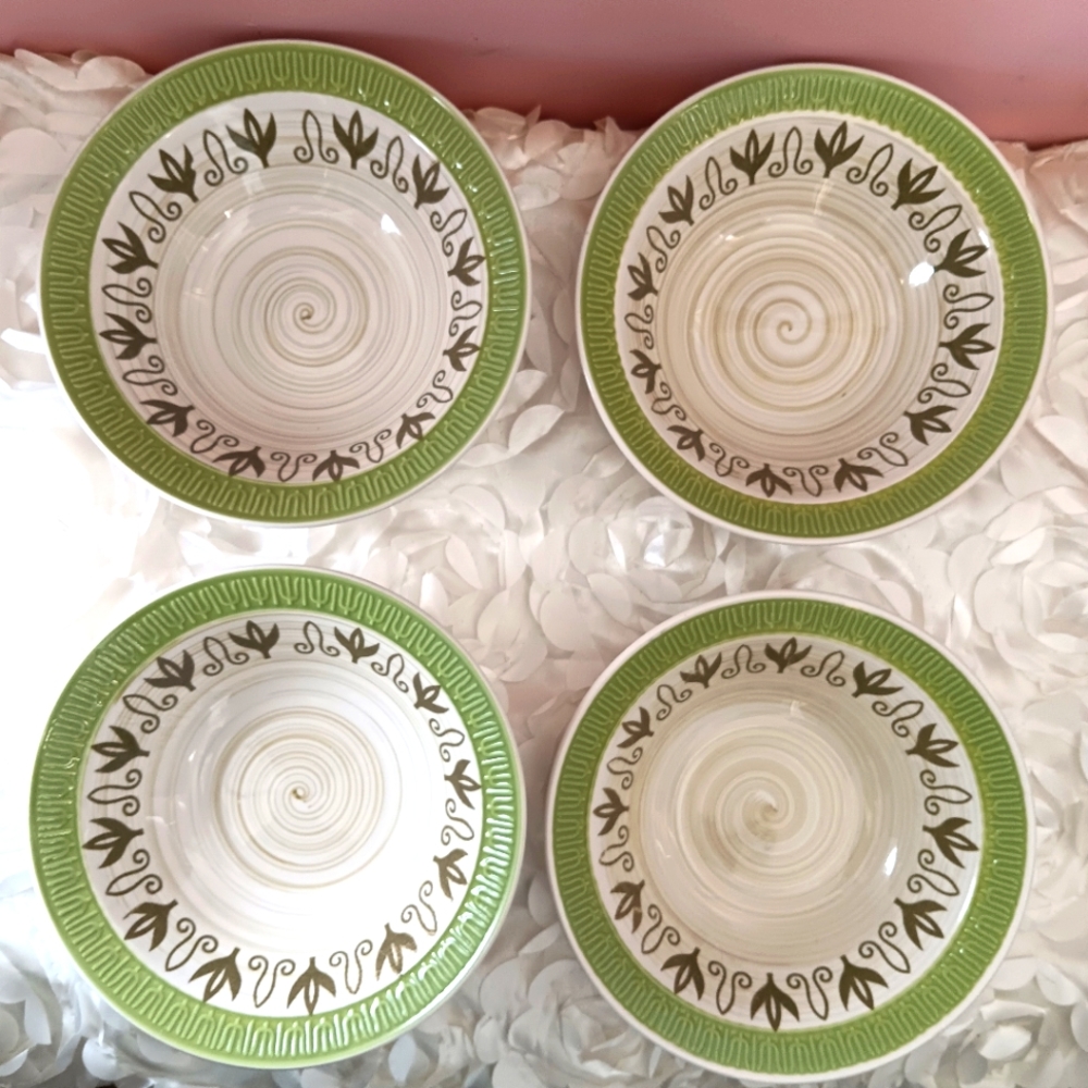 Vintage MCM 1970s Sears Mayan Ironstone Bowls